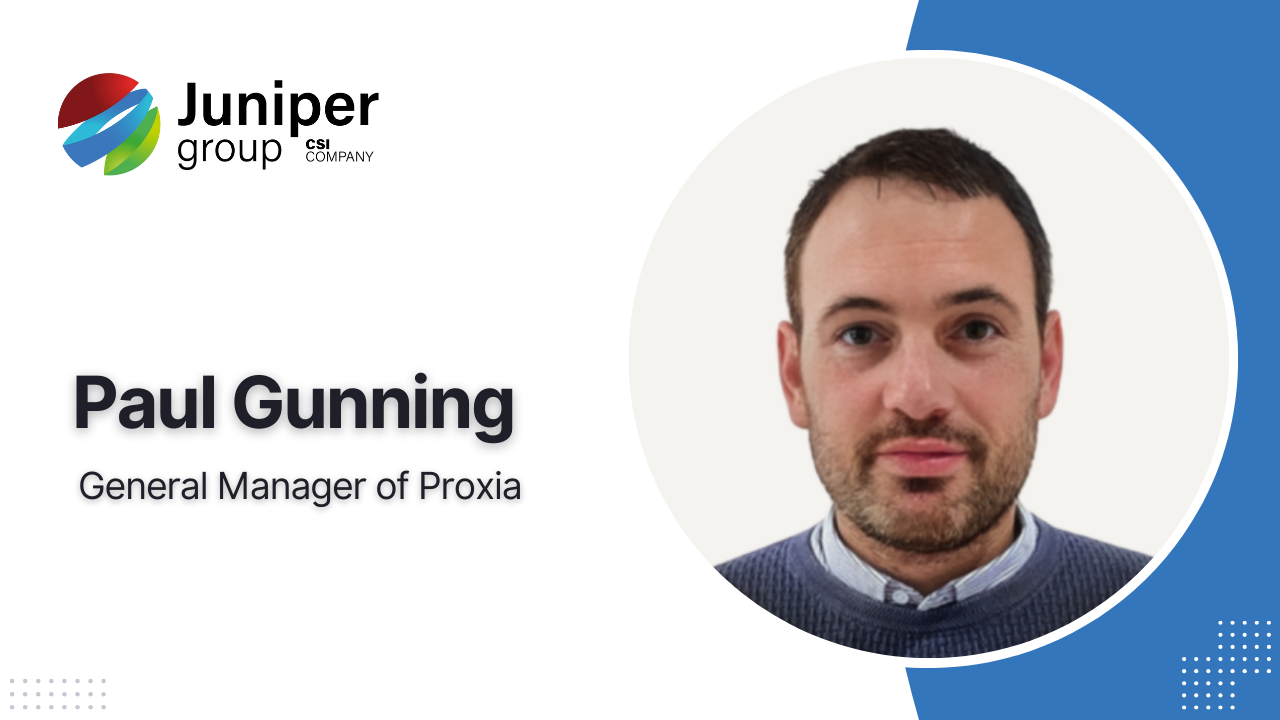 Paul Gunning, General Manager of Proxia