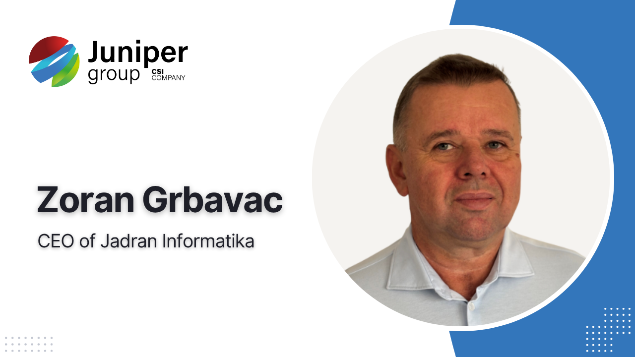 Zoran Grbavac, CEO of Jadran Informatika