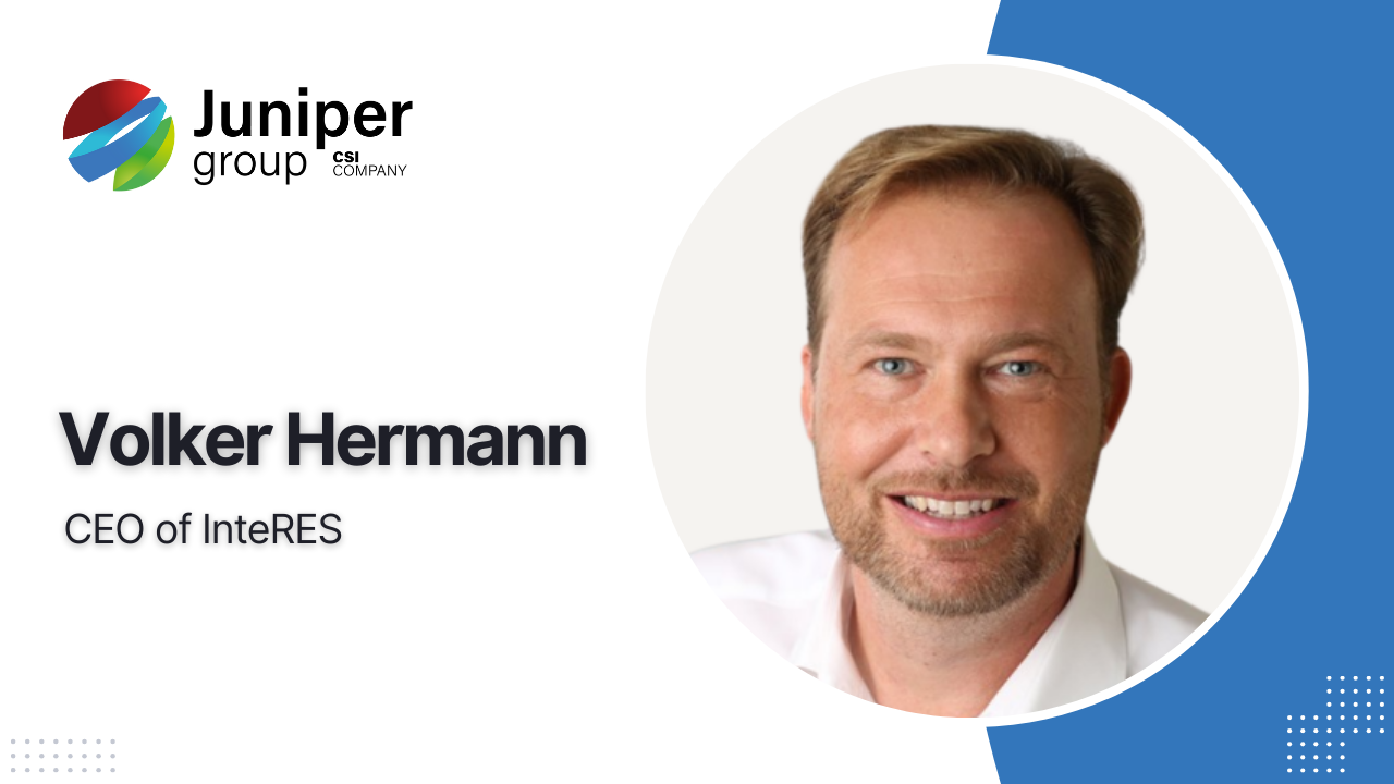 Volker Hermann, CEO of InteRES