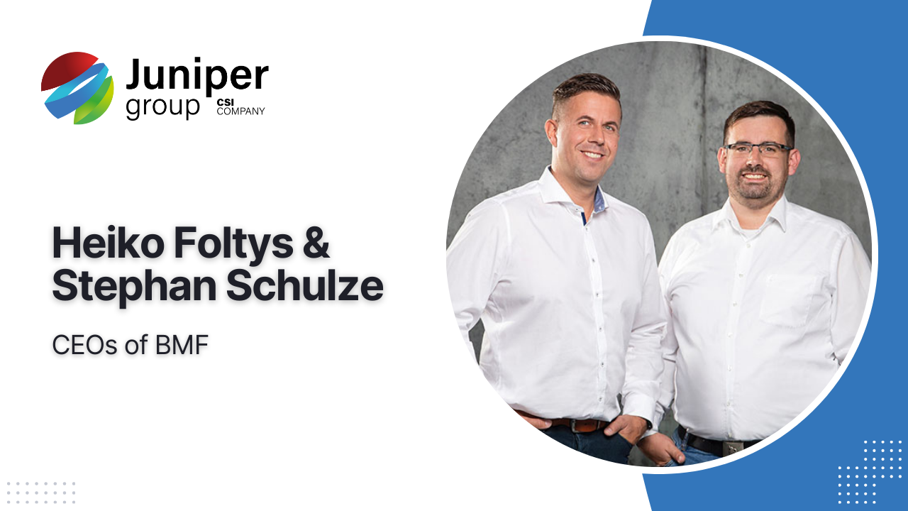 Heiko Foltys & Stephan Schulze,  CEOs of BMF